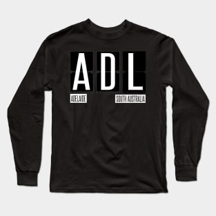 ADL - Adelaide Airport Code Souvenir or Gift Shirt Apparel Long Sleeve T-Shirt